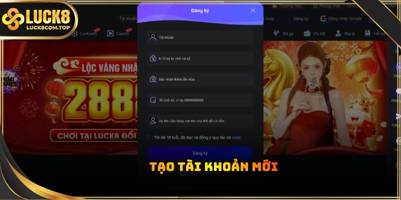 LUCK8 sẵn sàng hỗ trợ giải quyết vấn đề khi đăng ký chơi sảnh đá gà W168